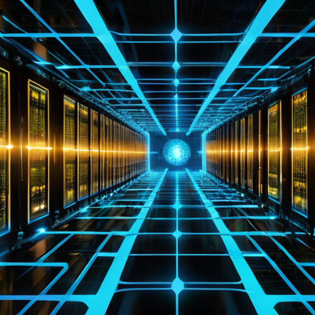 원자력 발전소 운영 데이터 분석 - "

**Image Prompt 3: The Secure Data Symphony - From Sensor to AI Core**

"An abstract yet highly de...