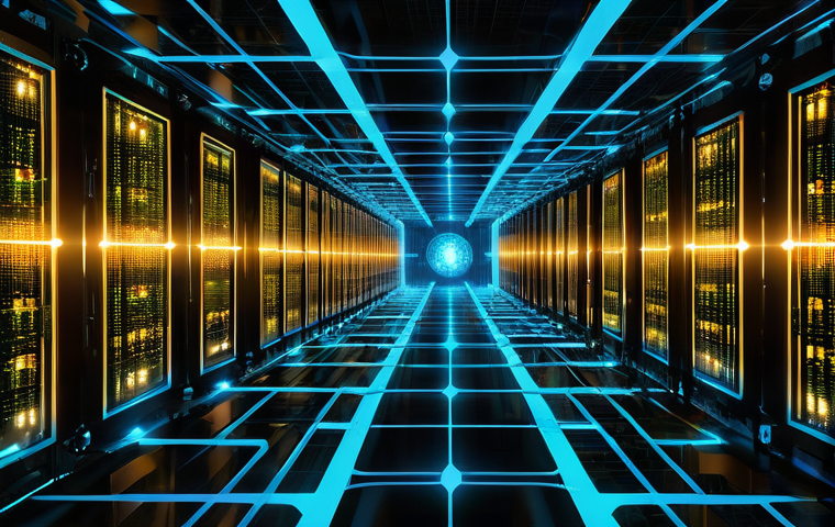원자력 발전소 운영 데이터 분석 - "

**Image Prompt 3: The Secure Data Symphony - From Sensor to AI Core**

"An abstract yet highly de...